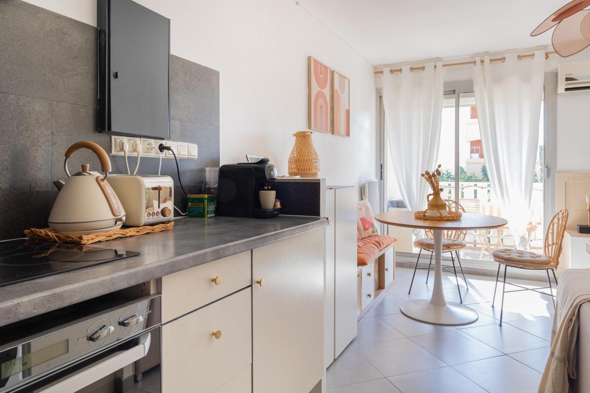 Cosy, Piscine, Clim, Parking Prive - Proche - Arrivee Autonome - Lit Queen Size Apartamento La Seyne-sur-Mer